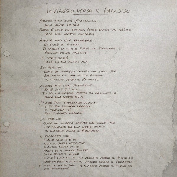 IN VIAGGIO VERSO IL PARADISO - ACHILLE LAURO