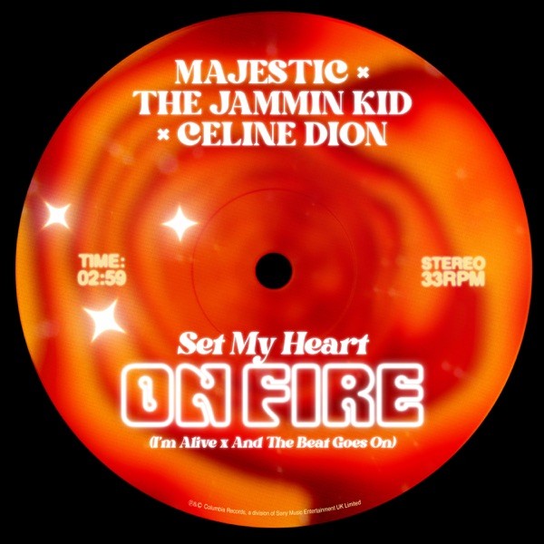 SET MY HEART ON FIRE (I'M ALIVE x AND THE BEAT GOES ON) - MAJESTIC FEAT. CELINE DION & THE JAMMIN KID
